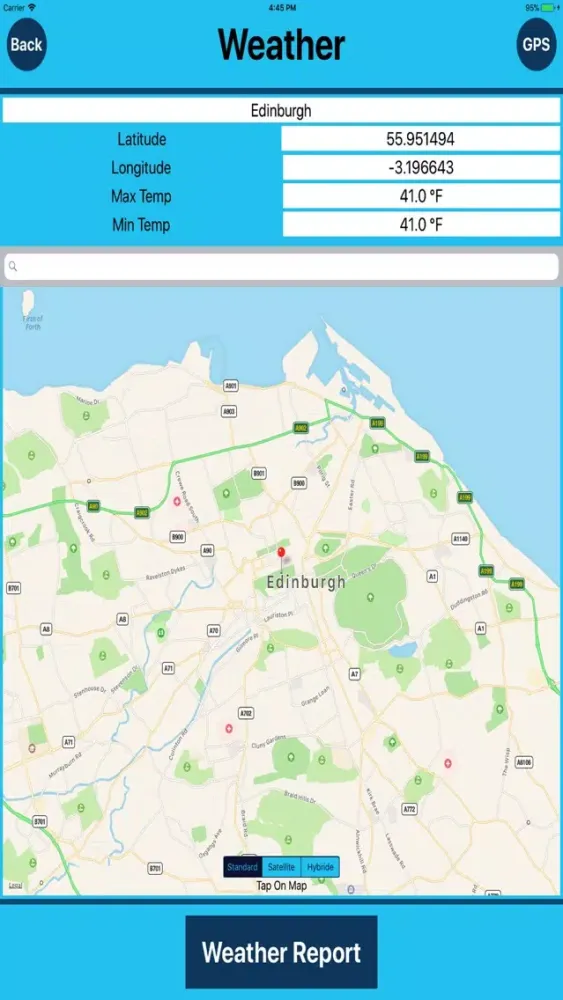 Captures d'écran de Edinburgh UK Tourist Places