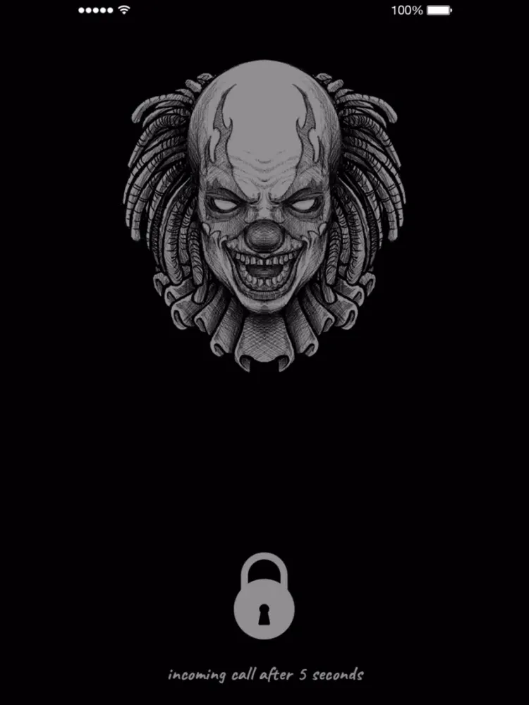 صور Video call from Pennywise iPad 