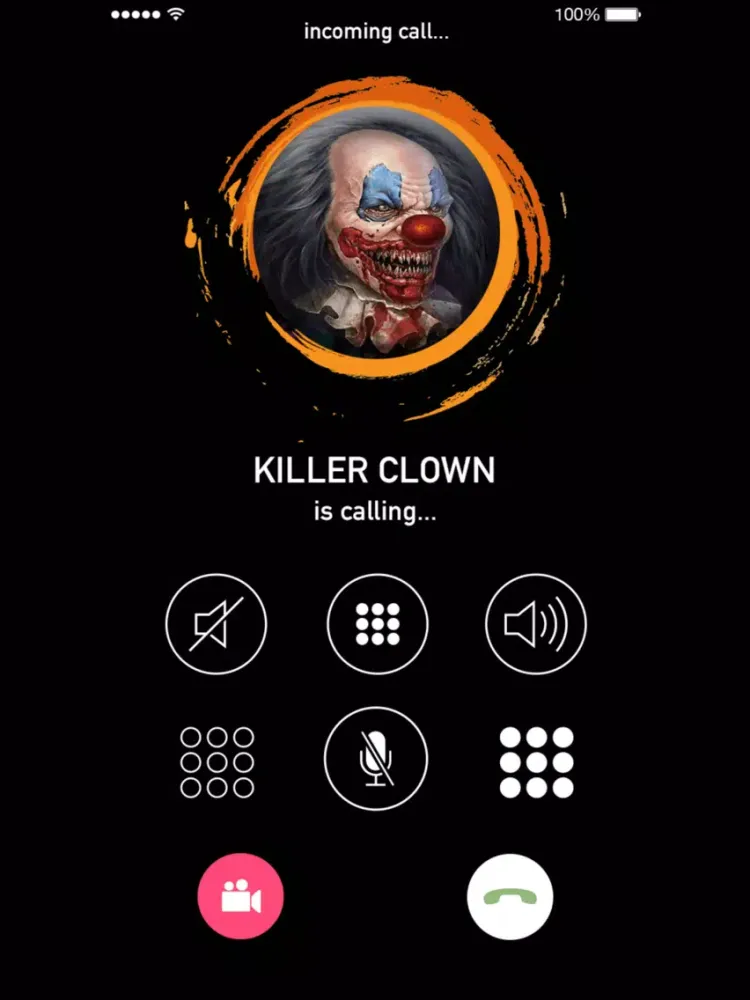 صور Video call from Pennywise iPad 
