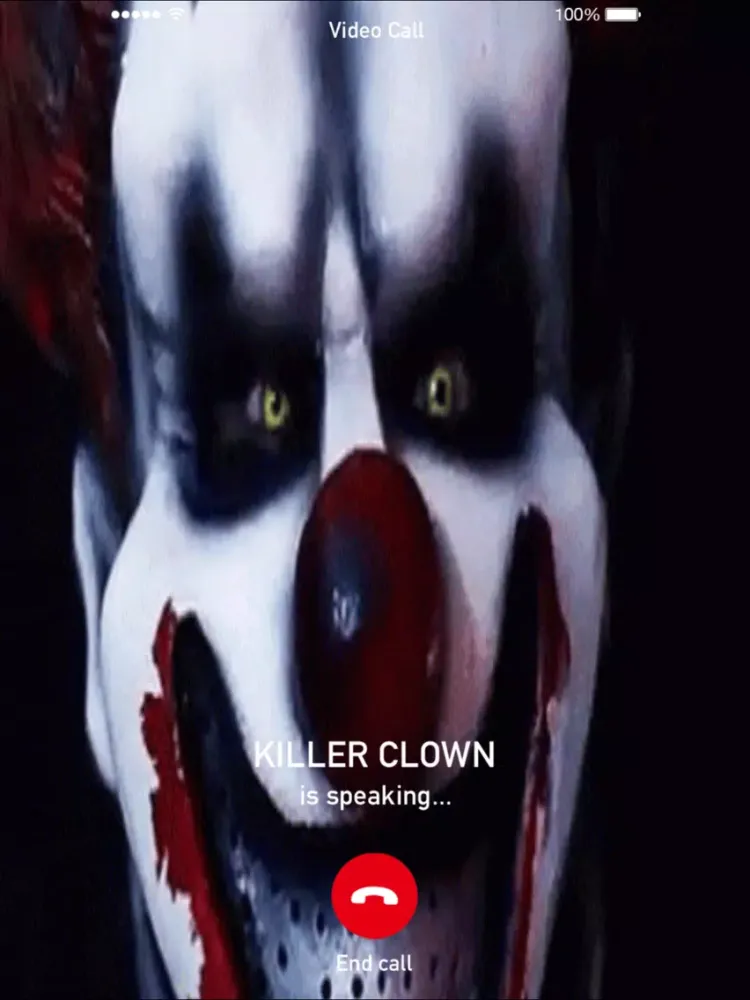 صور Video call from Pennywise iPad 
