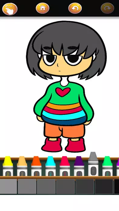Super Sans Coloring Book Screenshots
