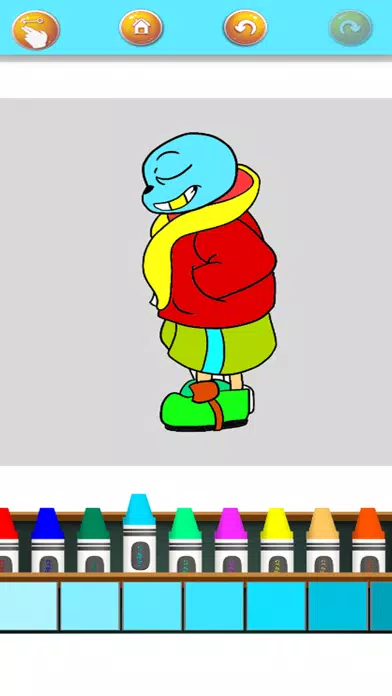 Super Sans Coloring Book Screenshots