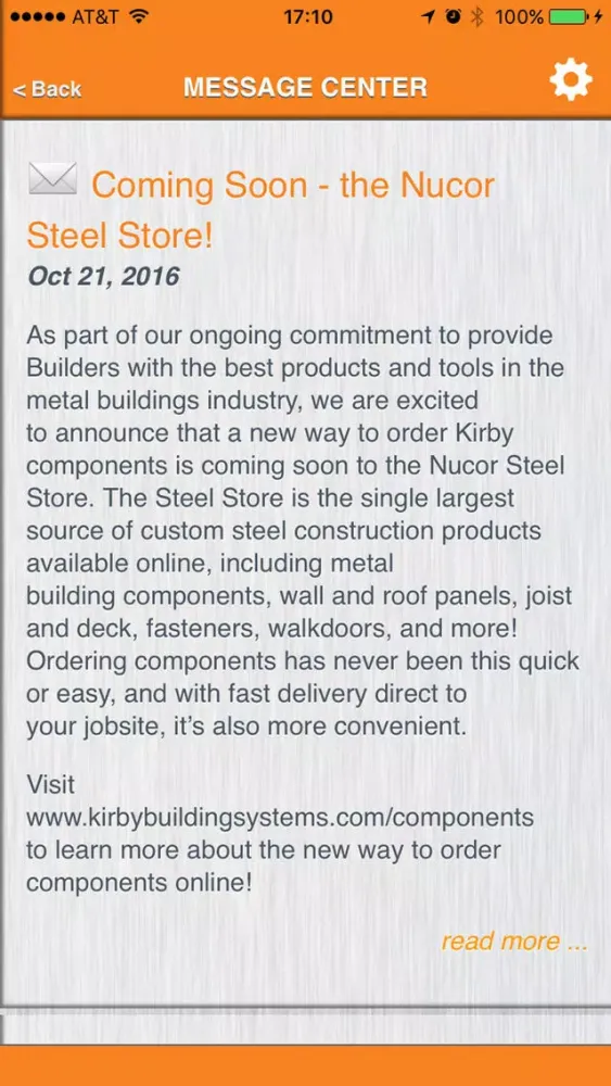 Kirby Building Systems Toolbox應用截圖