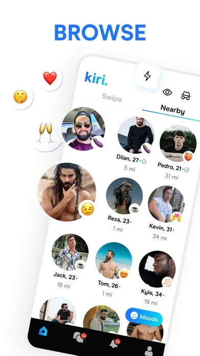 Kiri - LGBTQ+ Dating & Chat应用截图