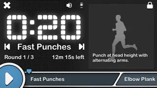 Onyx Timer - Hands Free, Voice Controlled, Talking Exercise Timer سکرین شاٹس