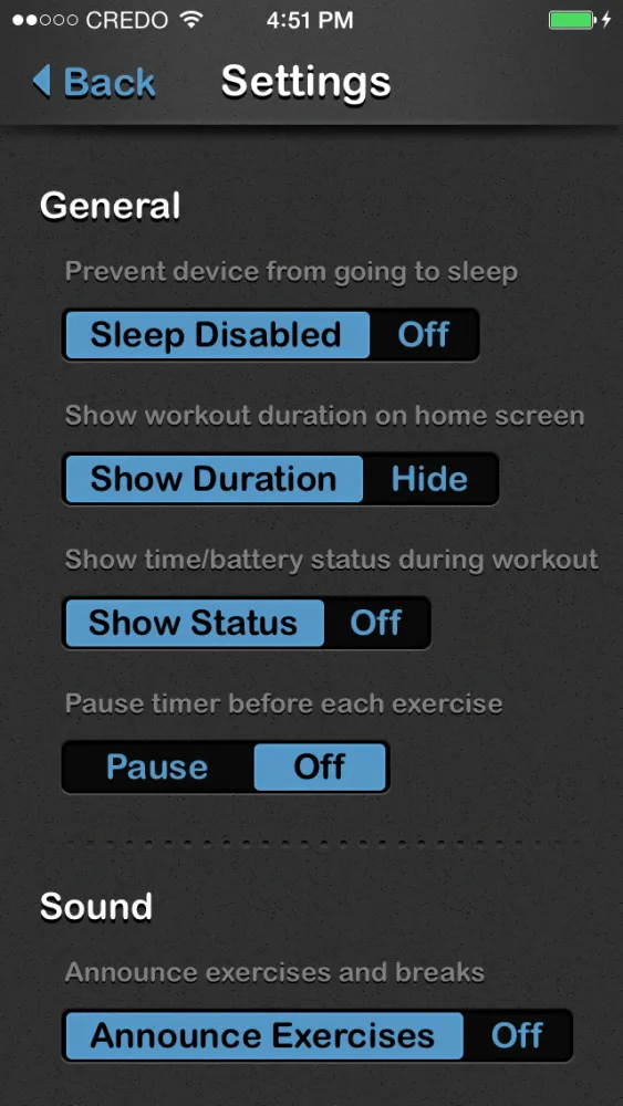 Onyx Timer - Hands Free, Voice Controlled, Talking Exercise Timer سکرین شاٹس