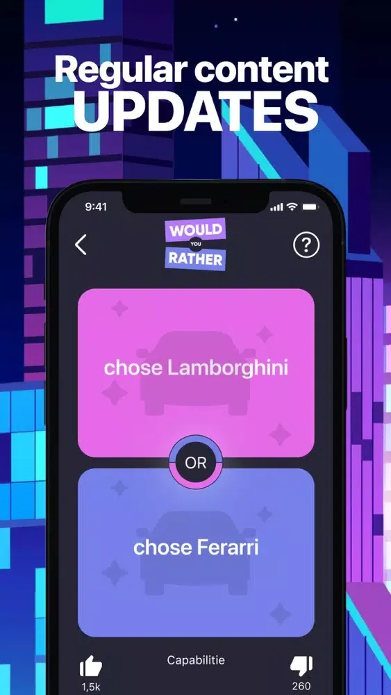 Ảnh chụp màn hình của Would you rather Dirty party