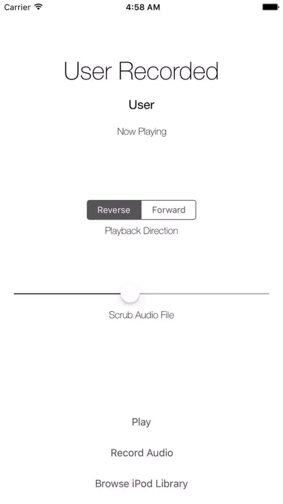 Reverse My Audio應用截圖