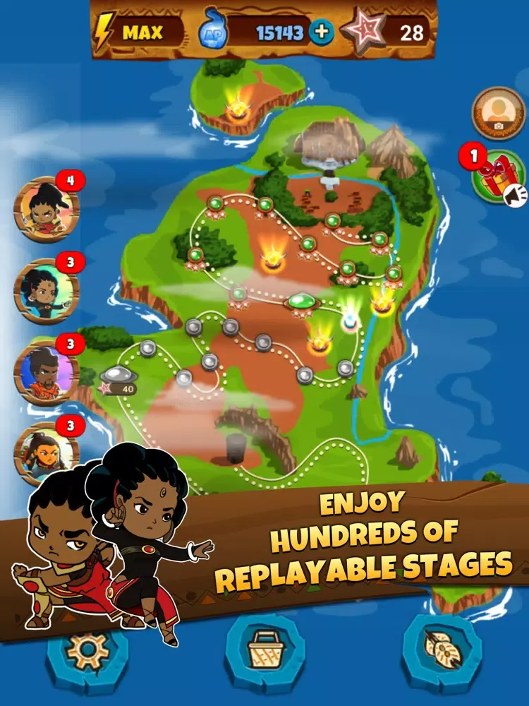 Aurion KGF - Match3 RPG iPad  স্ক্রিনশট