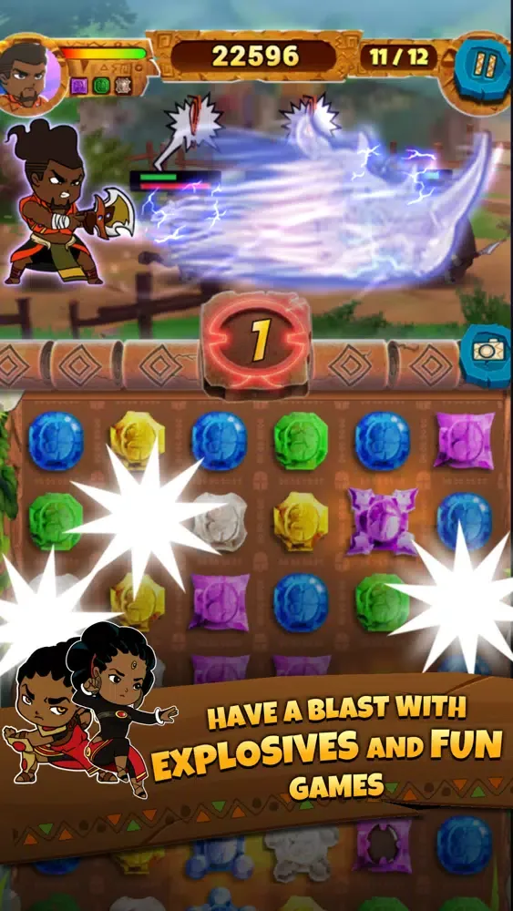 Aurion KGF - Match3 RPG স্ক্রিনশট
