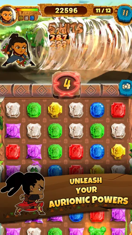 Aurion KGF - Match3 RPG স্ক্রিনশট