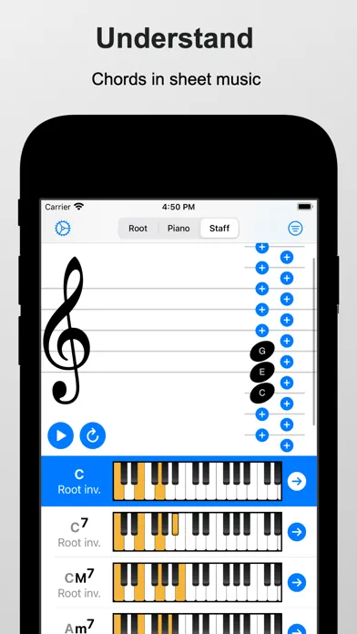Piano Chords and Scales Screenshots