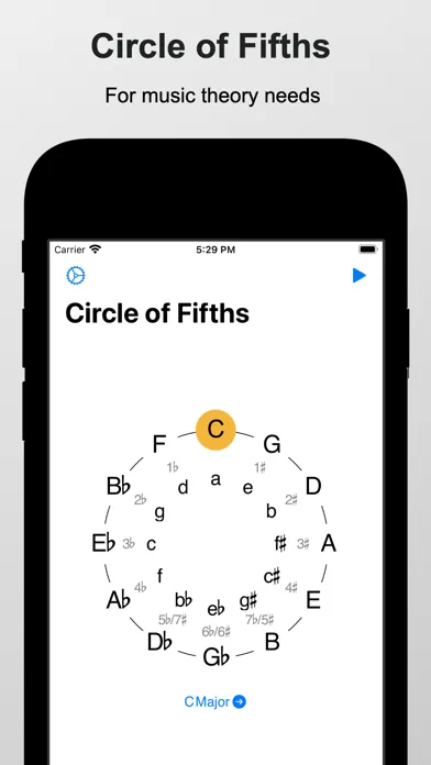 Piano Chords and Scales Screenshots