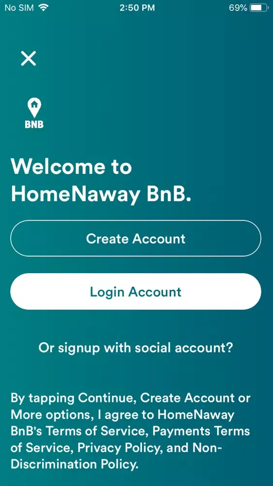 HomeNaway BnB Screenshots