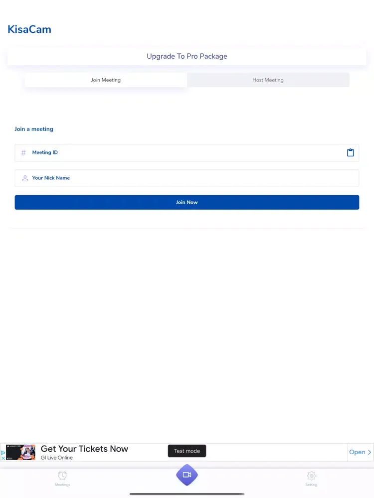 Скриншоты KisaCam iPad 