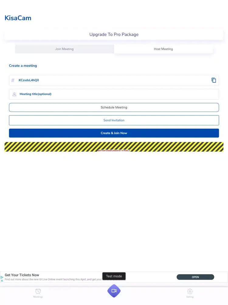 Скриншоты KisaCam iPad 