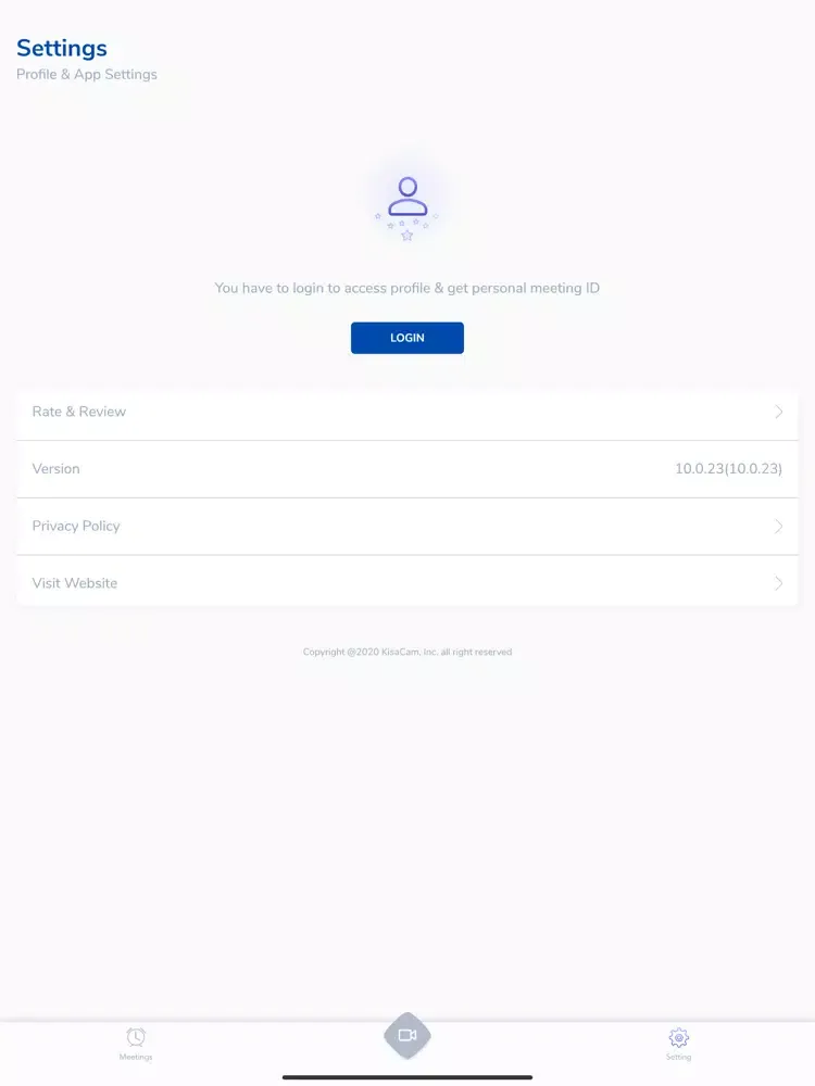 Скриншоты KisaCam iPad 