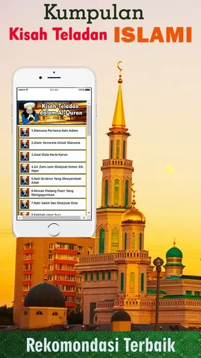 Ảnh chụp màn hình của Kisah Teladan Islami Terbaik dalam Al Quran