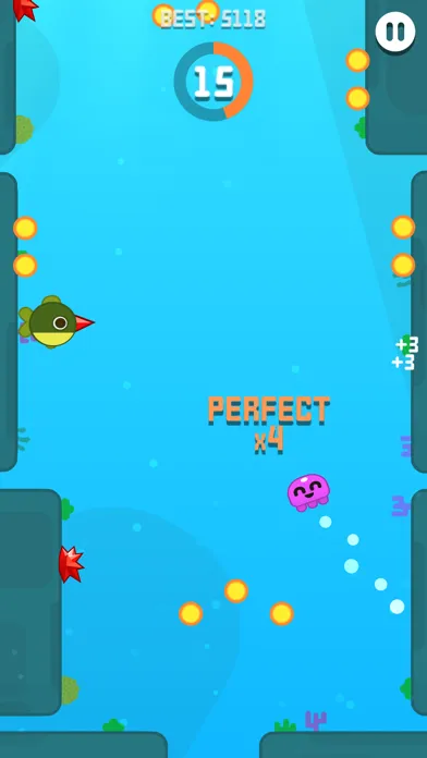 Tangkapan skrin Go Go Jelly!