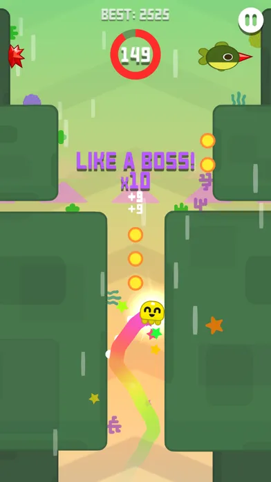 Tangkapan skrin Go Go Jelly!