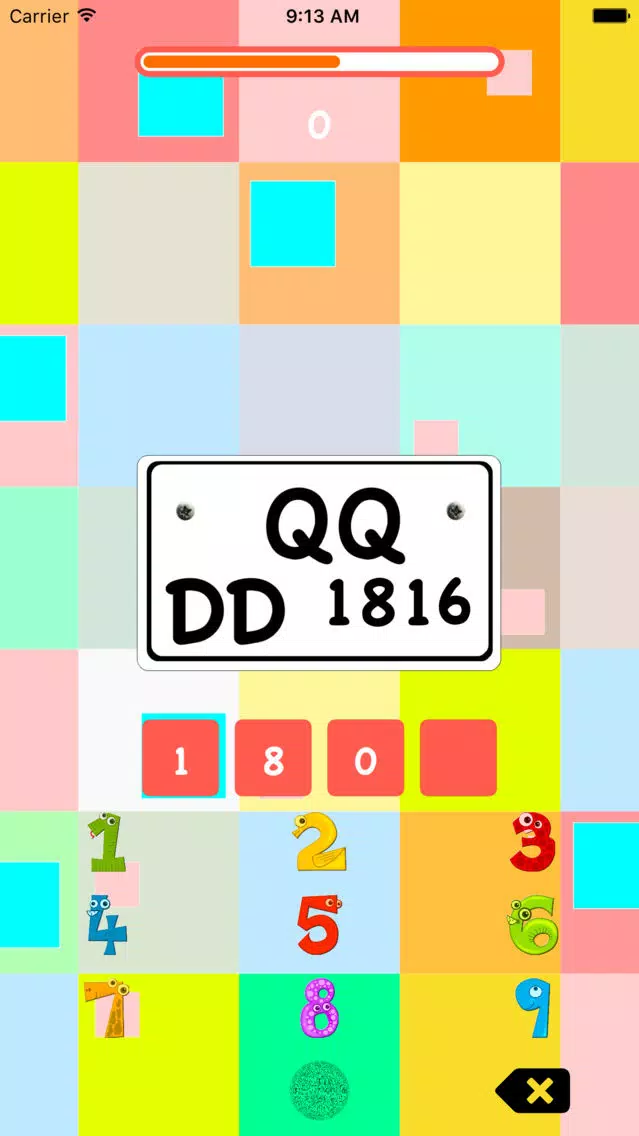 Captures d'écran de Car Number - The Number Quiz