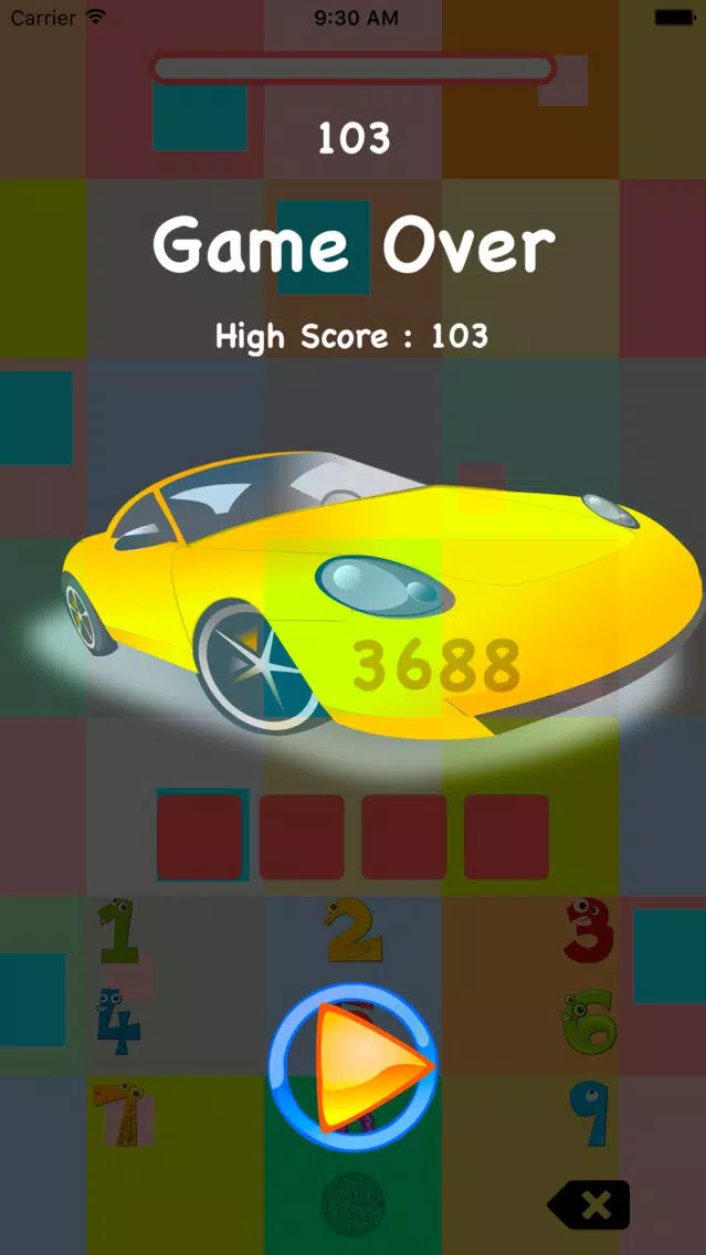 Captures d'écran de Car Number - The Number Quiz