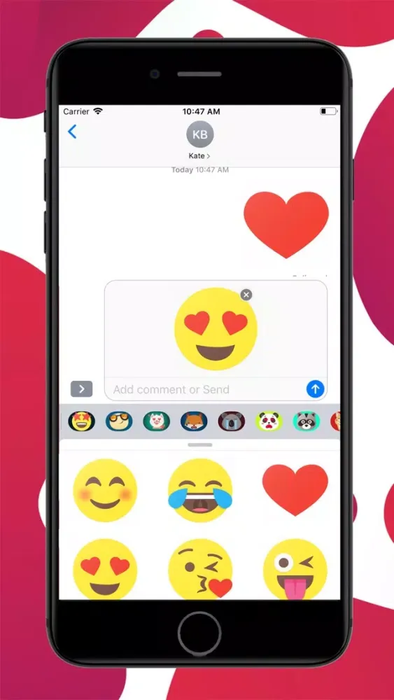 BigMoji 180+ Emoji Stickers Screenshots