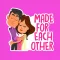 Cute Couple Stickers