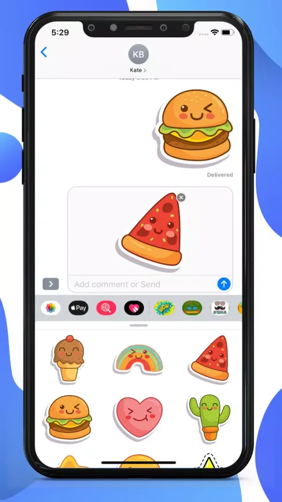 Daily Usable Stickers سکرین شاٹس