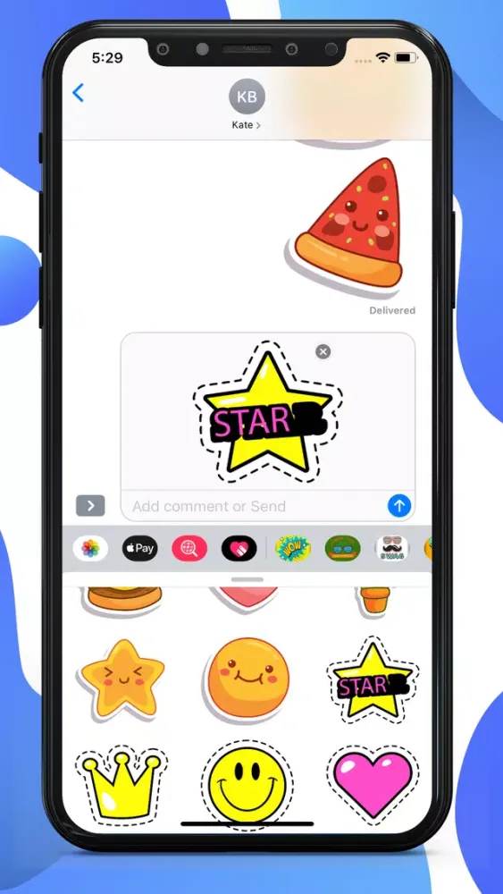 Daily Usable Stickers سکرین شاٹس