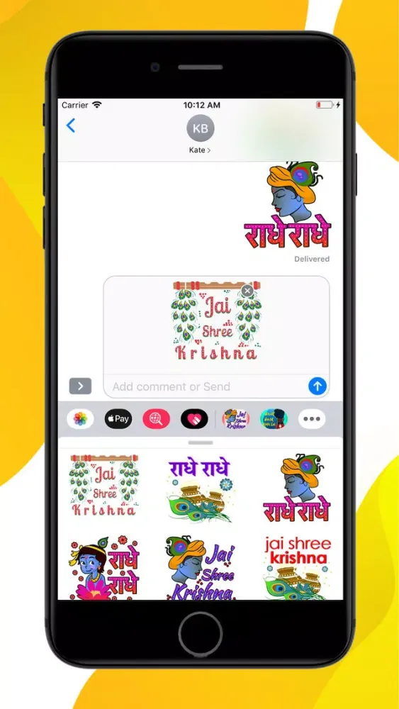 Скриншоты Jay Shree Krishna Stickers