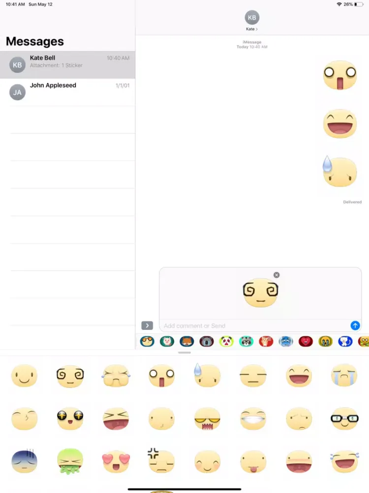 Meep WaStickers iPad  স্ক্রিনশট