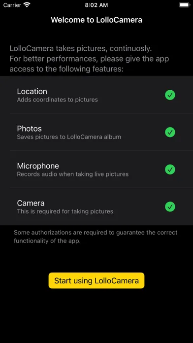 ภาพหน้าจอของ LolloCamera