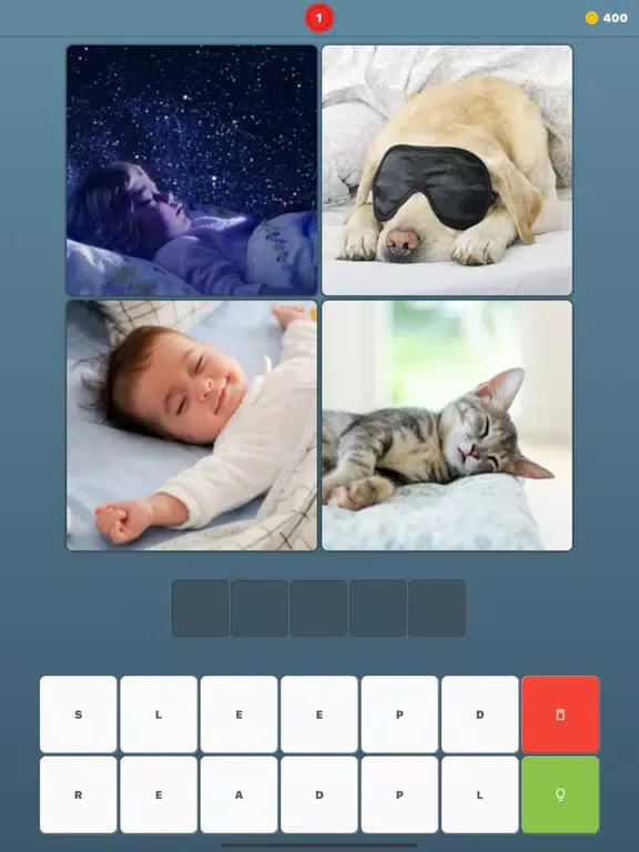 4 pics 1 sense iPad  Screenshots
