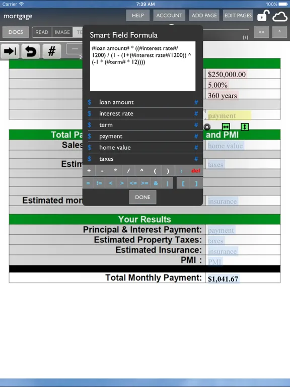 Smart Forms iPad  سکرین شاٹس