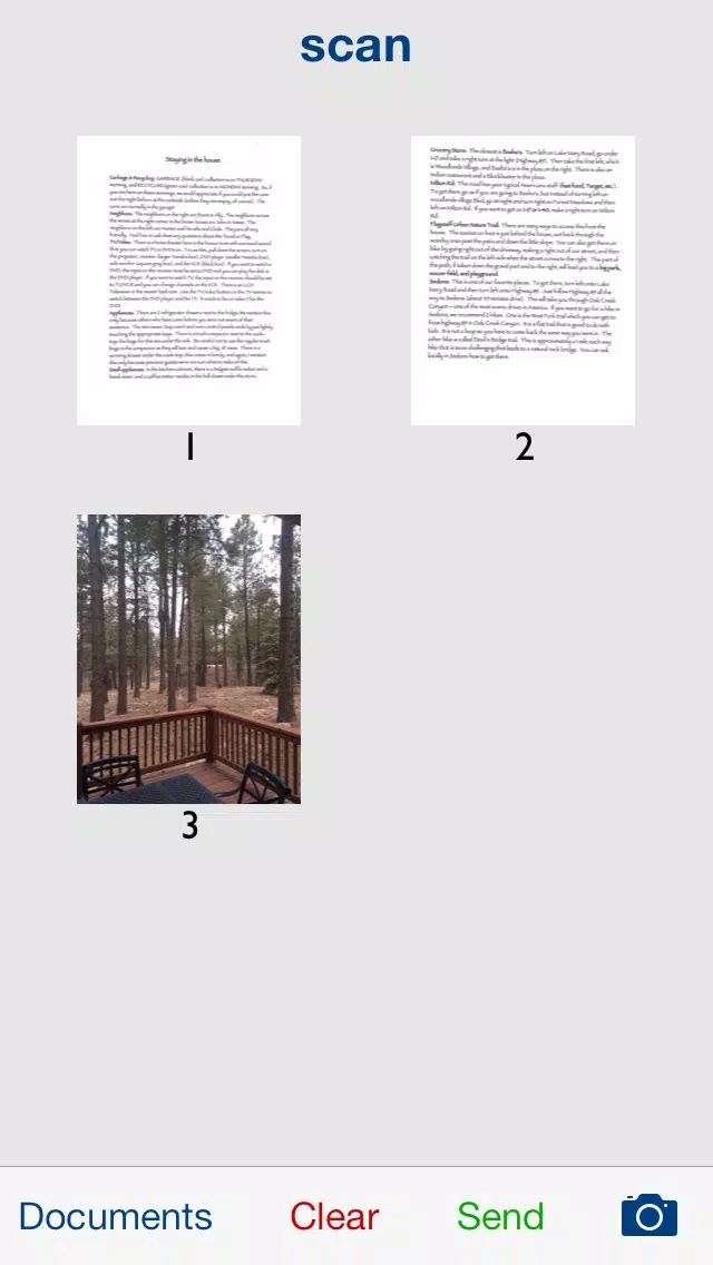 Screenshot di Scan To PDF 2 Free