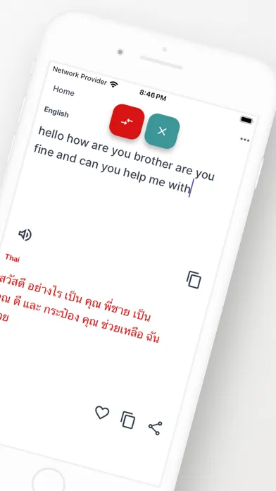 Captures d'écran de Thai-English Translate Words