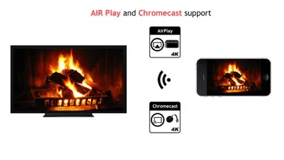 Tangkapan layar Fireplace ©