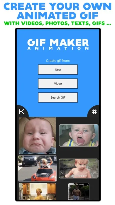 Gif Maker Animation Screenshots