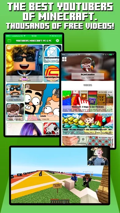 Youtubers Minecraft Edition 스크린샷