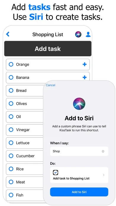 Screenshot di KissTask : Task List Manager