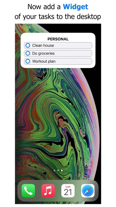 Screenshot di KissTask : Task List Manager