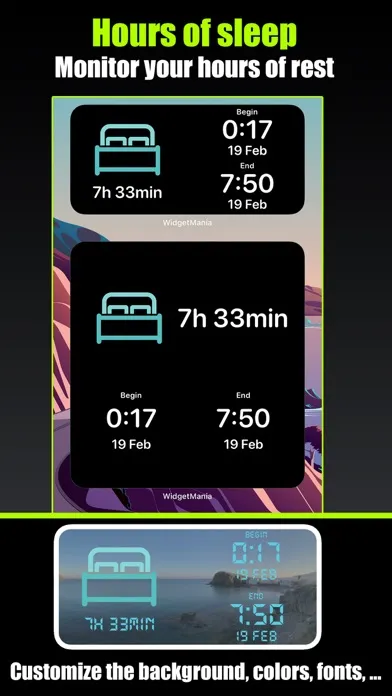 Widgetmania – Custom widgets Screenshots