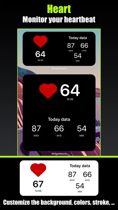 Widgetmania – Custom widgets Screenshots
