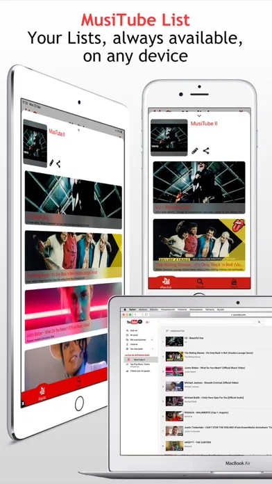 Tangkapan layar Music Player for Youtube PRO