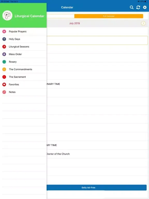 صور Liturgical Calendar & More iPad 