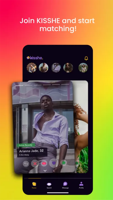 Kisshe - LGBT Dating & Chat Screenshots