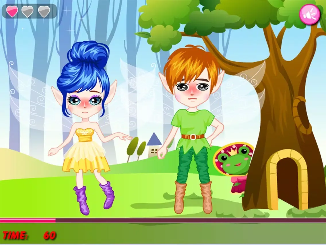 Kissing fairy Princess iPad  스크린샷
