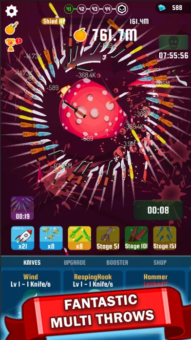 Idle Knife: Slash The Fruits应用截图