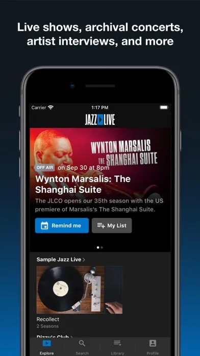 Jazz Live Screenshots